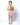 Pink Girl Linen Ruffle Short